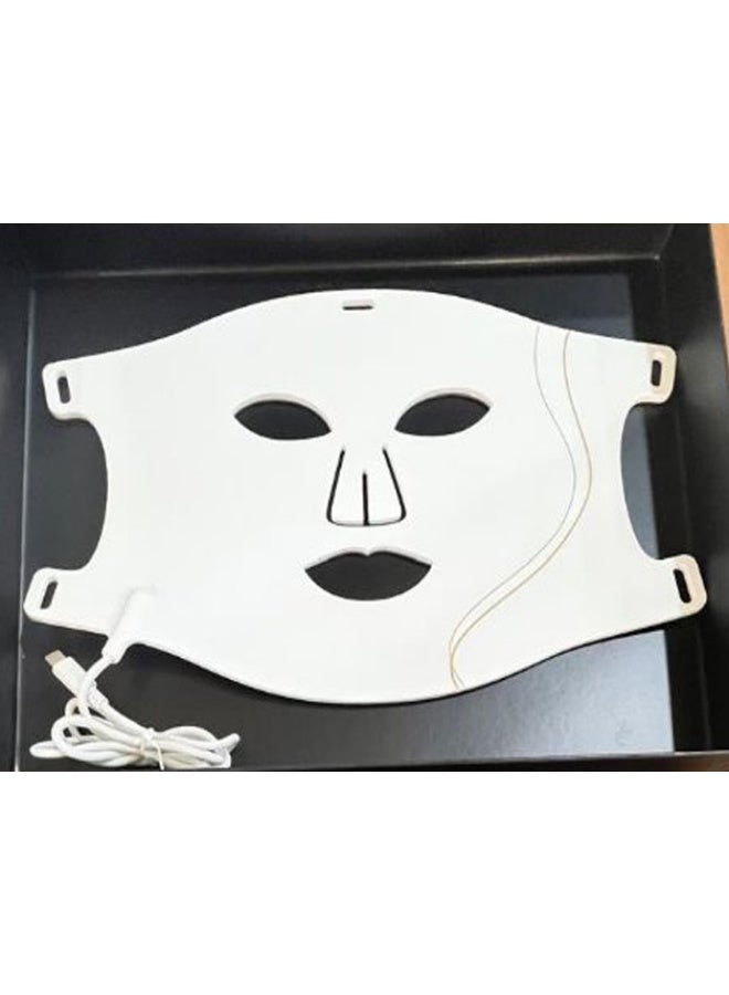 Silkglow Pro LED Light Face & Neck Mask - White